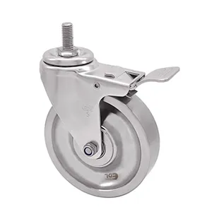 304 stainless steel casters