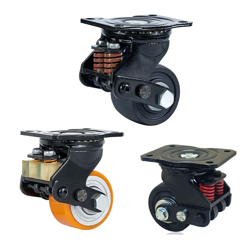 Low-Profile-Spring-Loaded-Casters