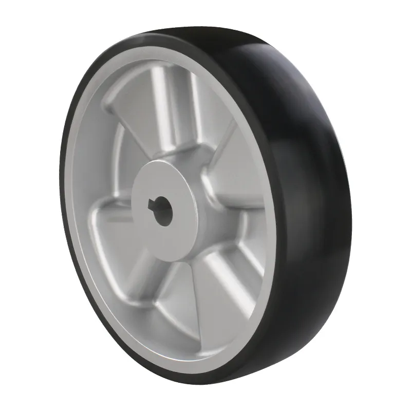 Black AGV polyurethane drive wheel