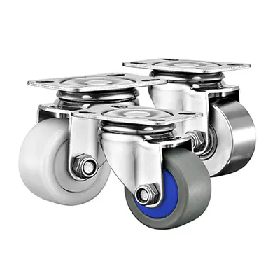 stainless-steel-low-profile-casters