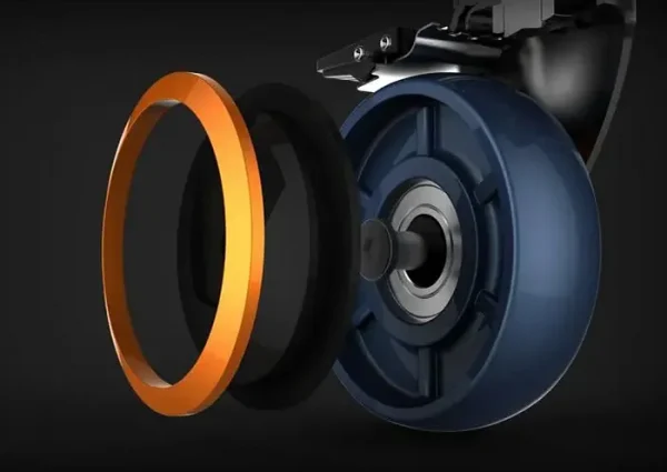 Stunning caster wheel design